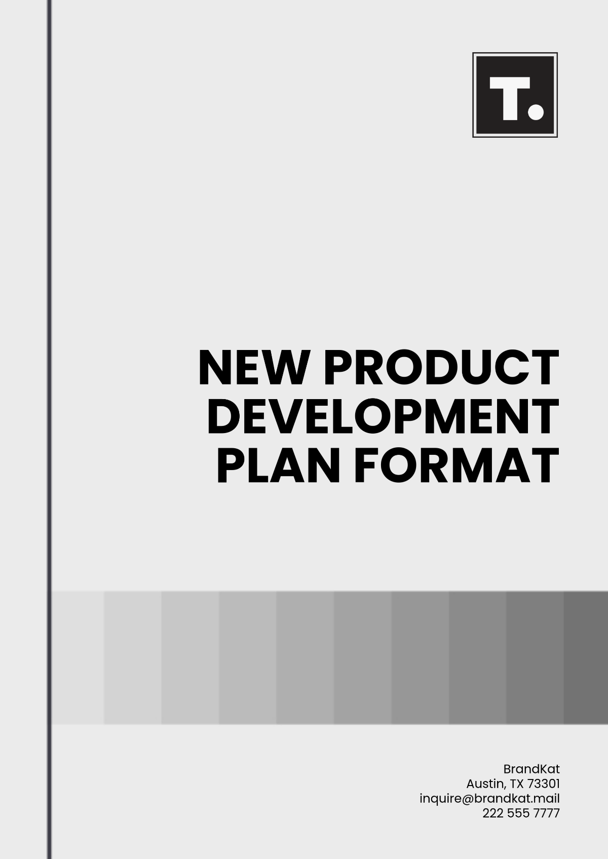 New Product Development Plan Format Template - Edit Online & Download