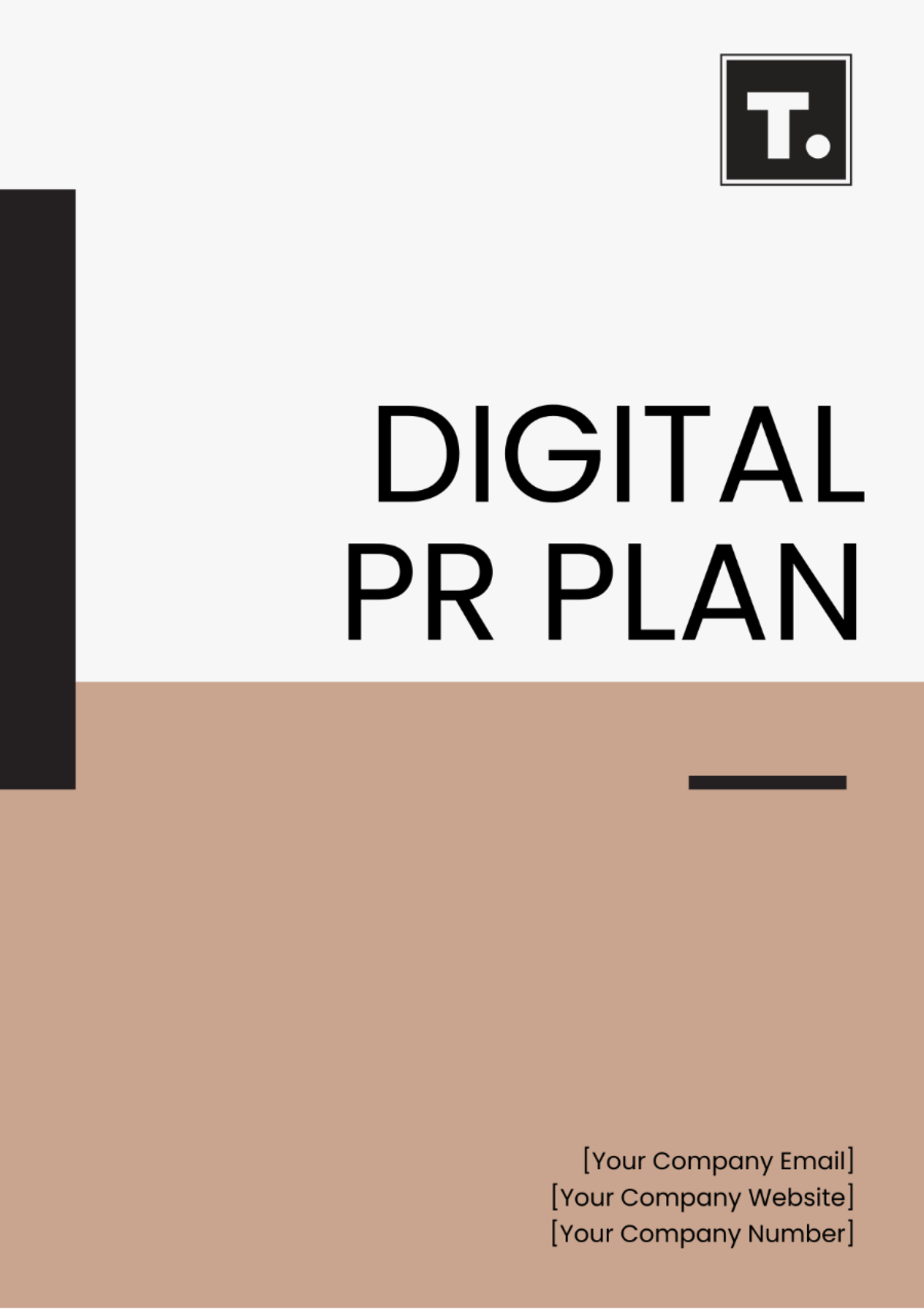 Free Digital PR Plan Template to Edit Online