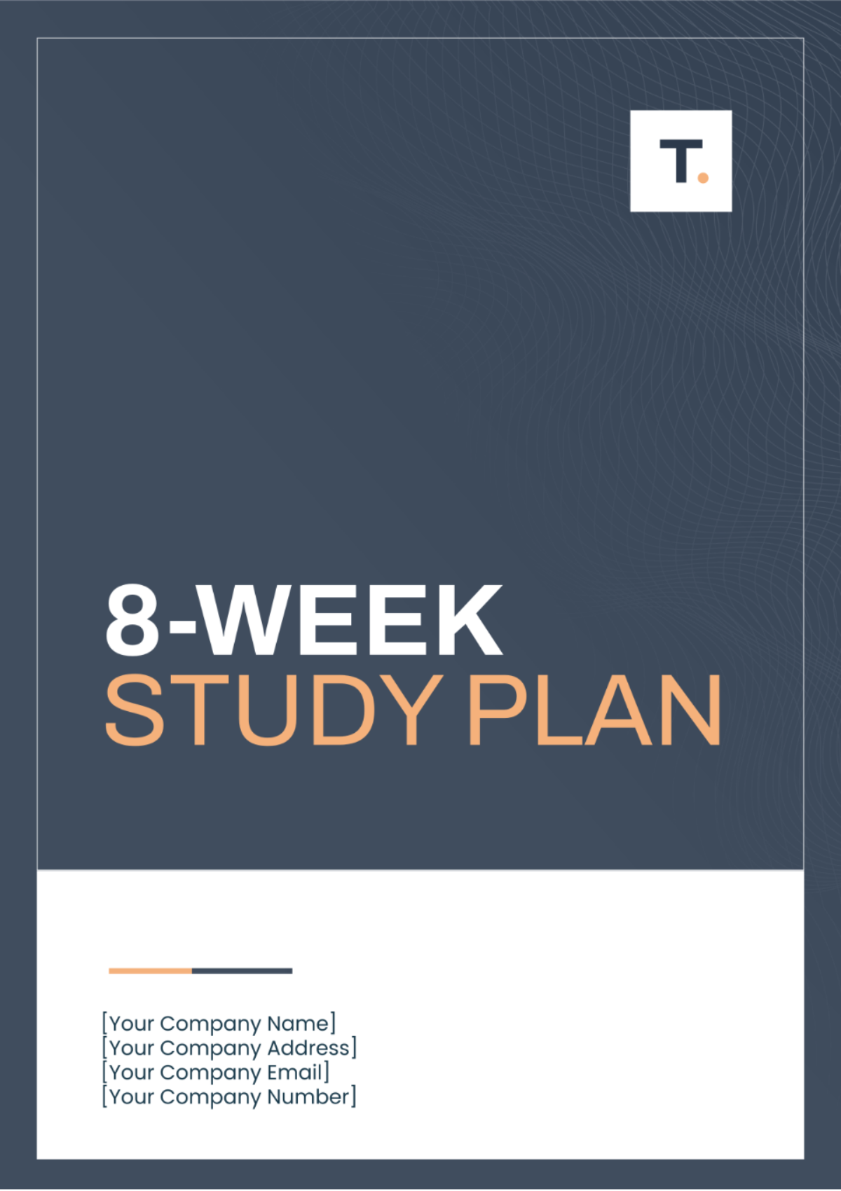 8 Week Study Plan Template - Edit Online & Download