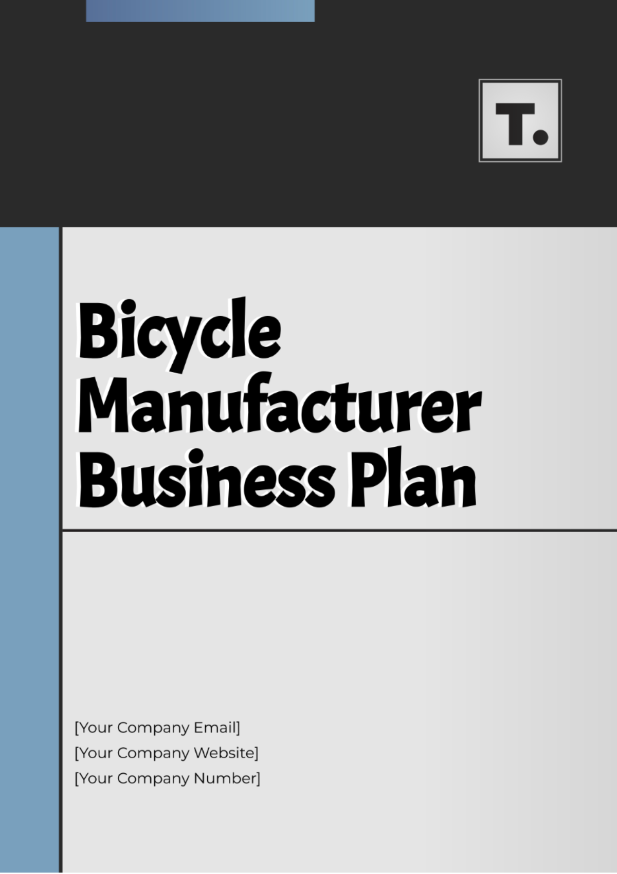 Bicycle Manufacturer Business Plan Template - Edit Online & Download