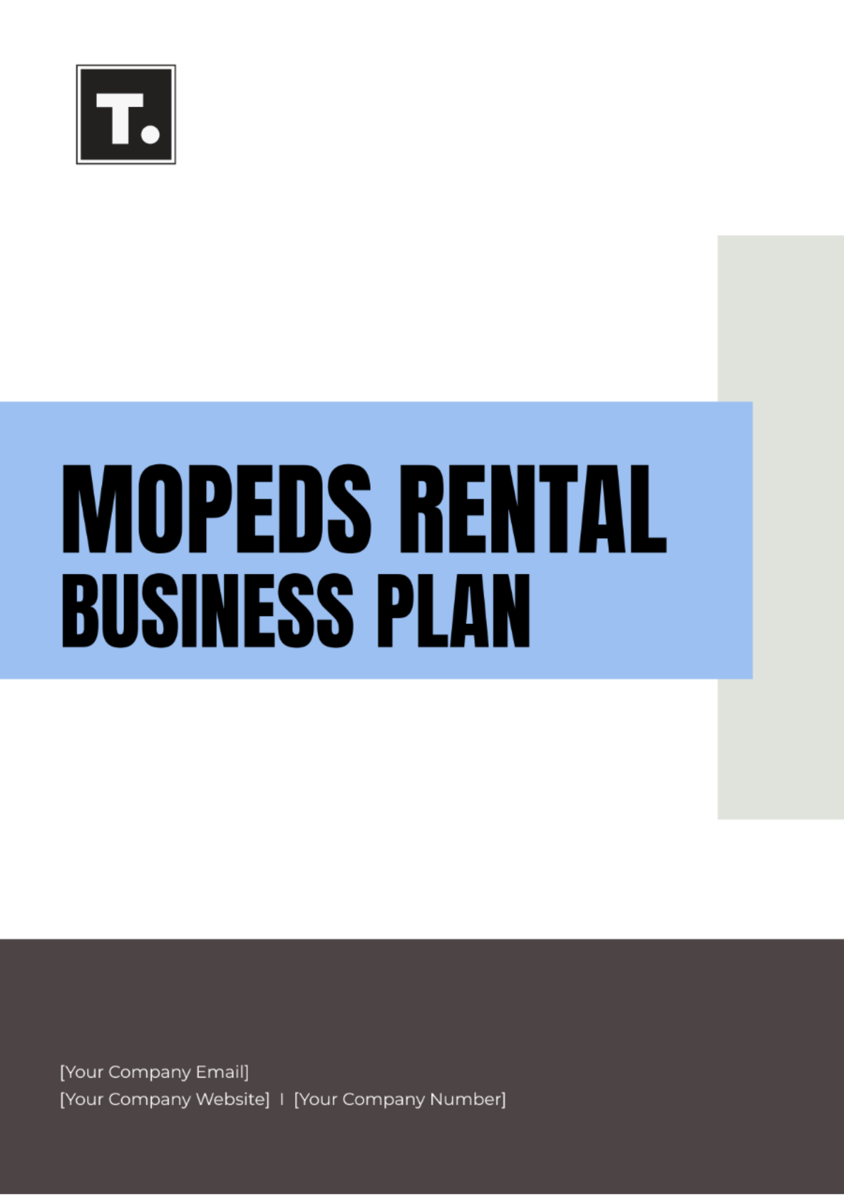 Mopeds Rental Business Plan Template - Edit Online & Download