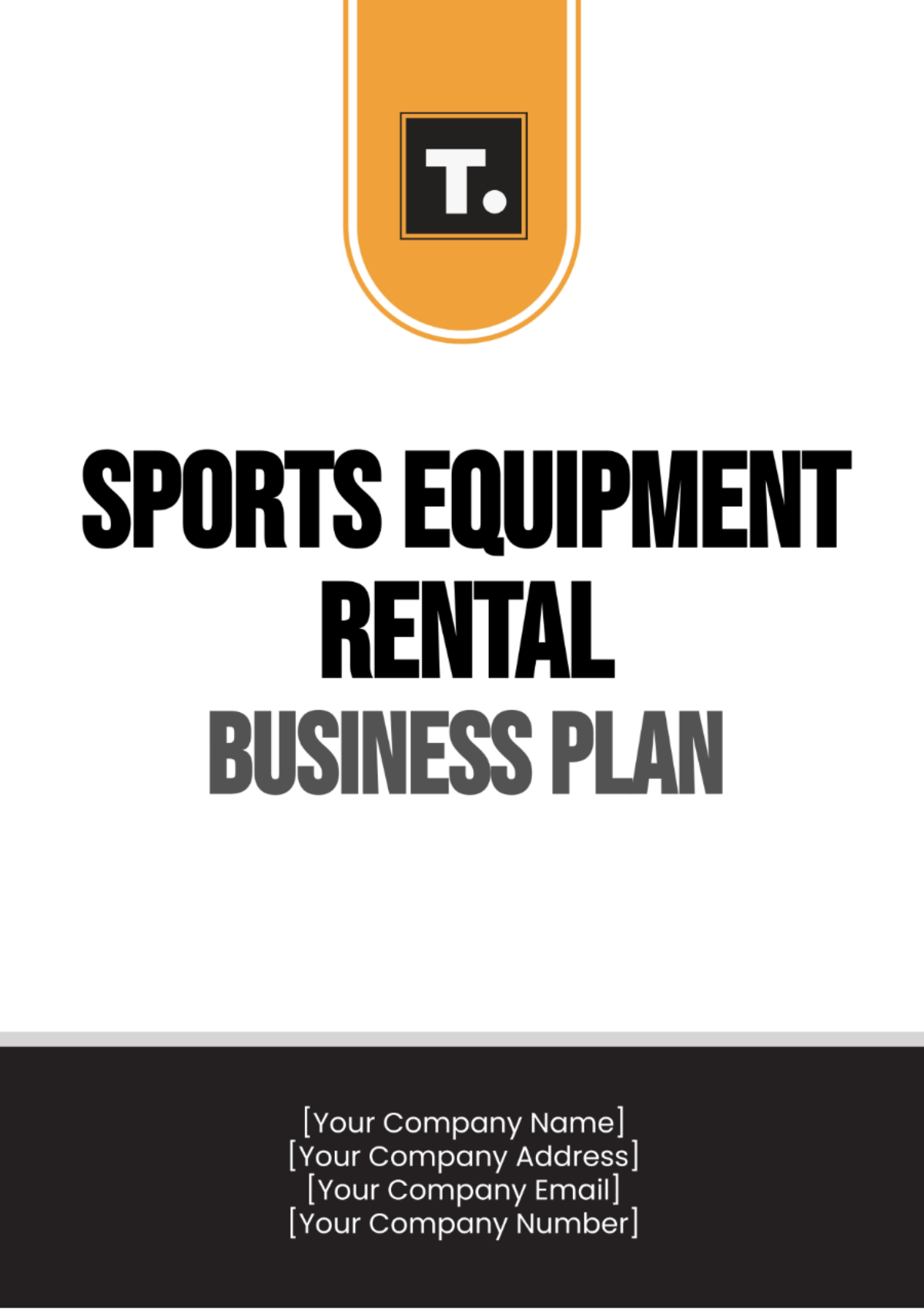 Sports Equipment Rental Business Plan Template - Edit Online & Download