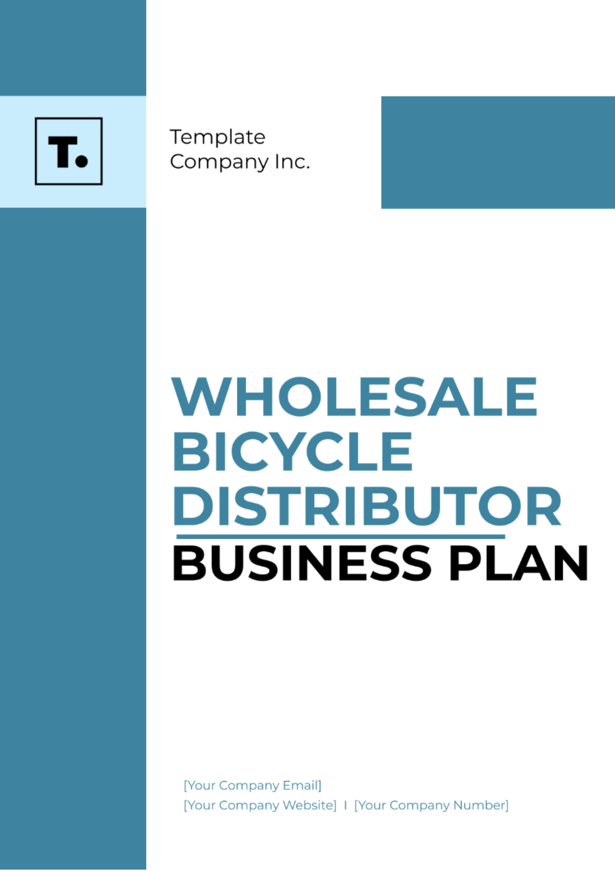 Wholesale Bicycle Distributor Business Plan Template - Edit Online & Download