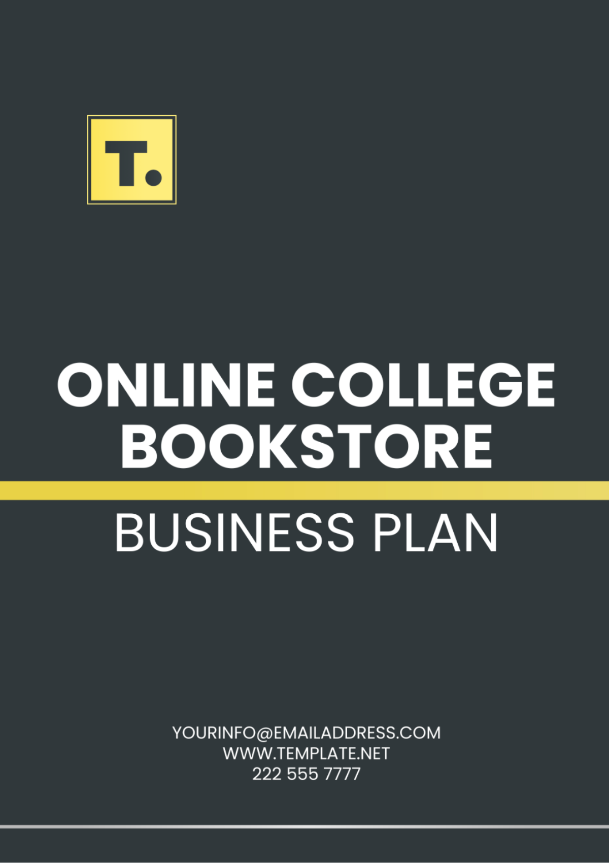 online college bookstore business plan