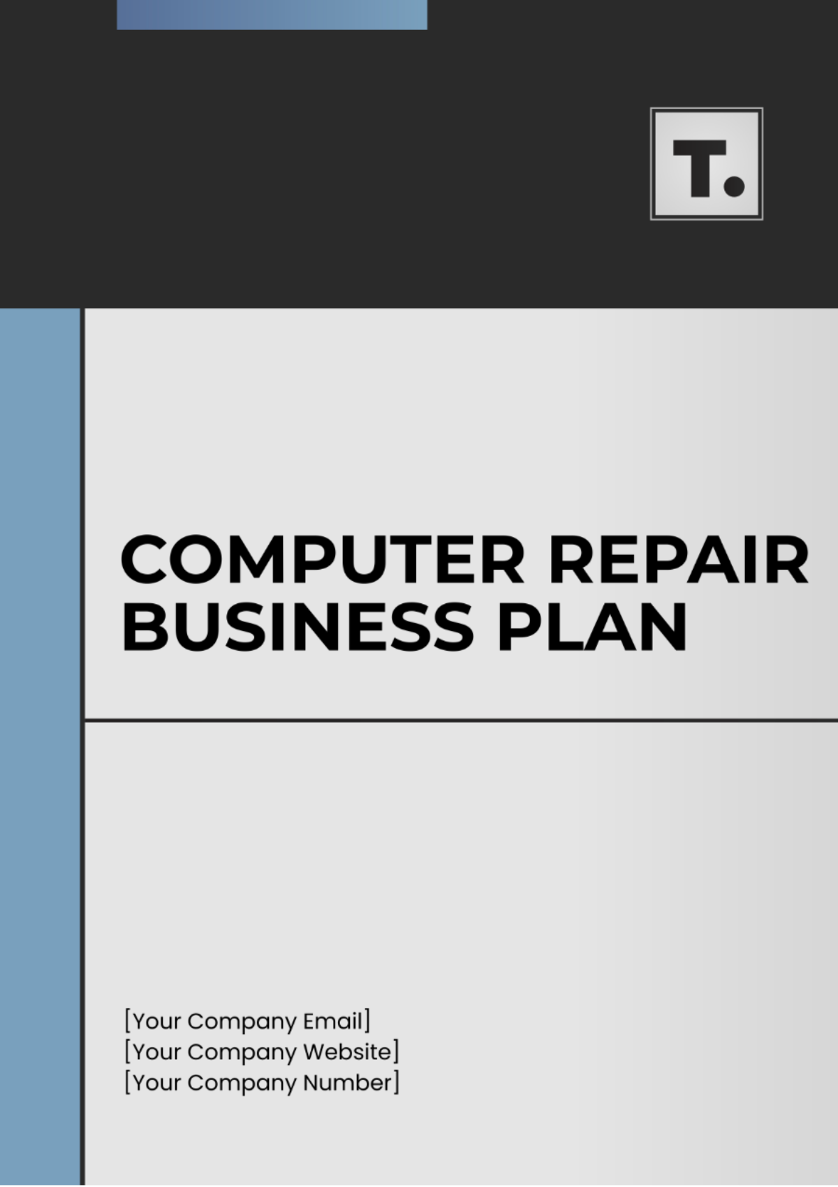 Computer Repair Business Plan Template - Edit Online & Download