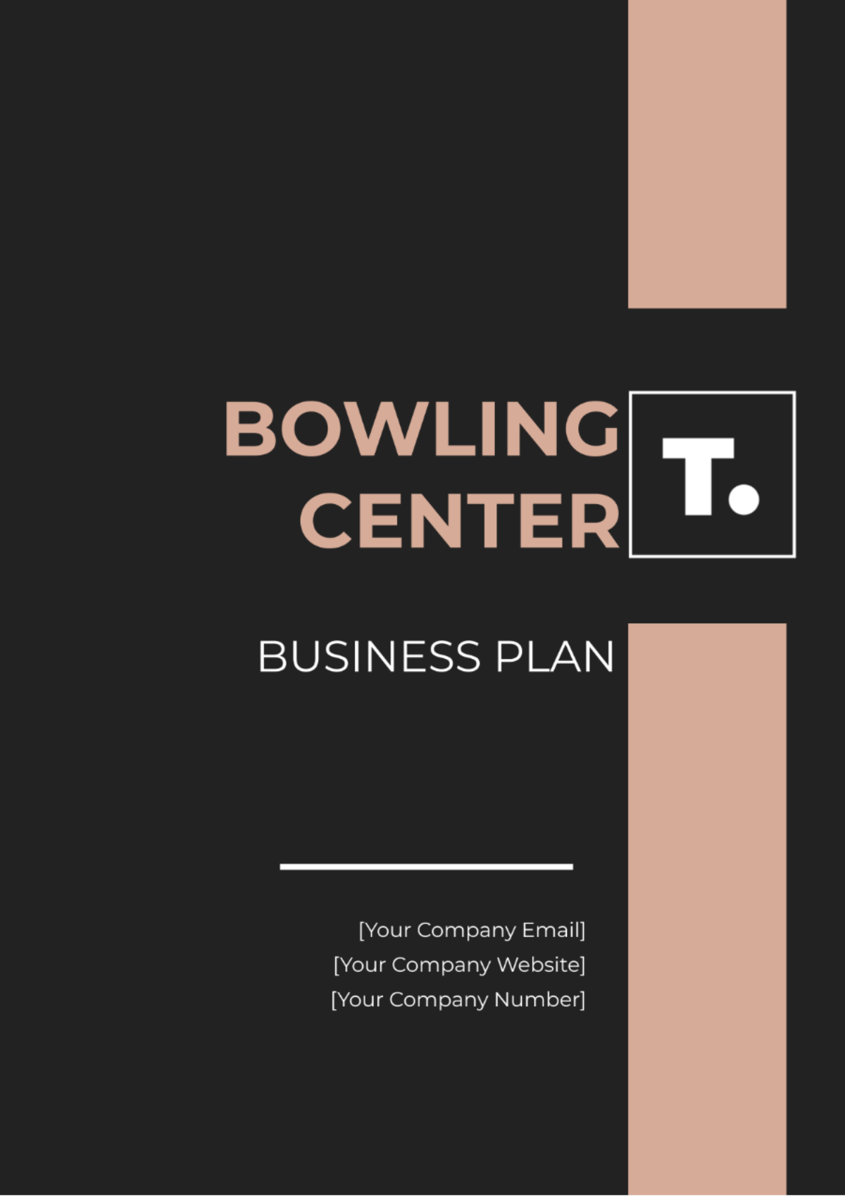 Bowling Center Business Plan Template - Edit Online & Download