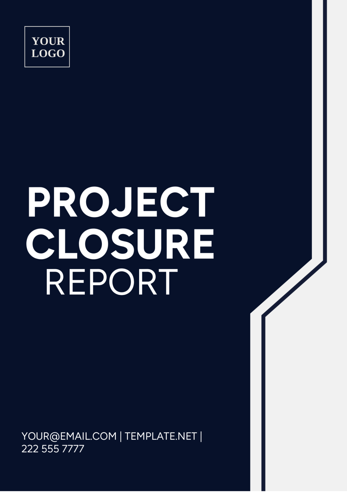 Project Closure Report Template