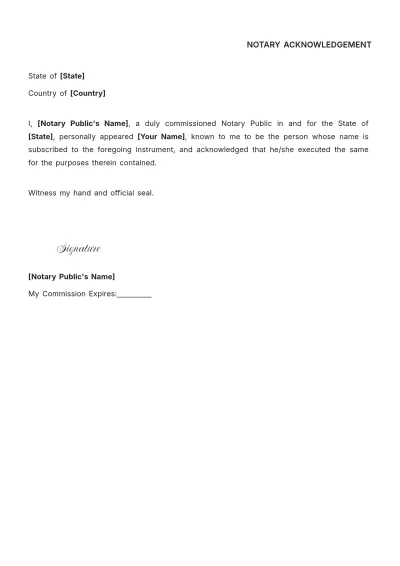 Free Affidavit In Support Of Registration For Inclusion Template to Edit Online