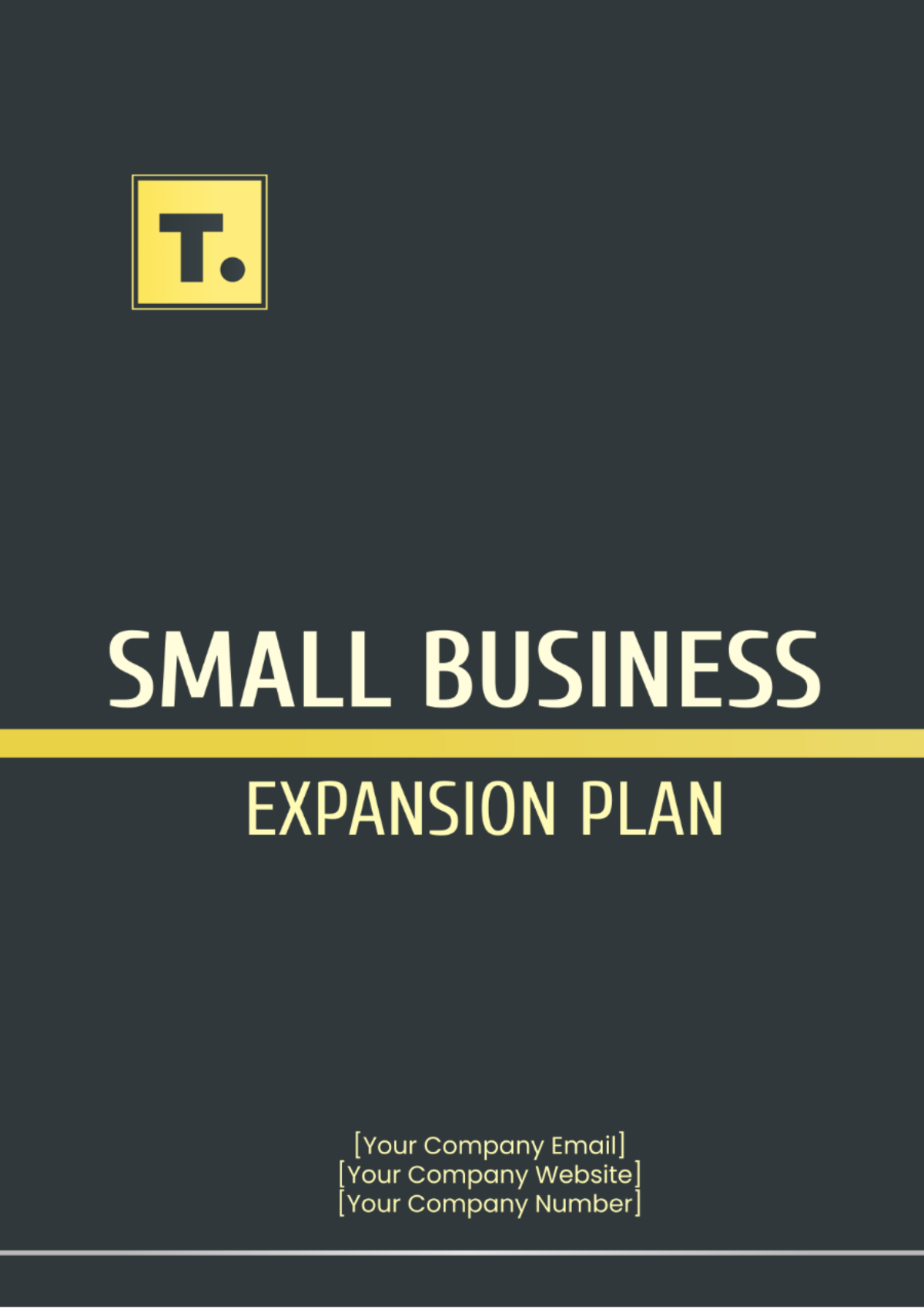 Small Business Expansion Plan Template - Edit Online & Download