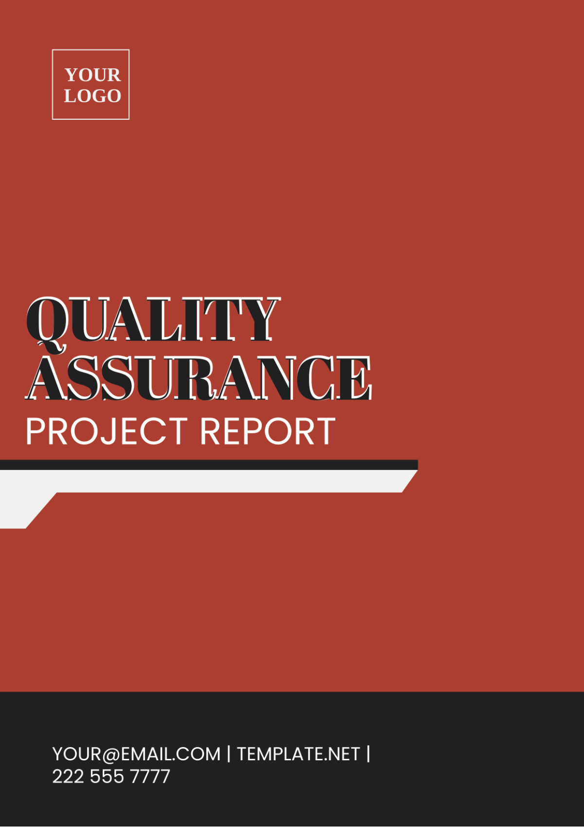 Quality Assurance Project Report Template - Edit Online & Download