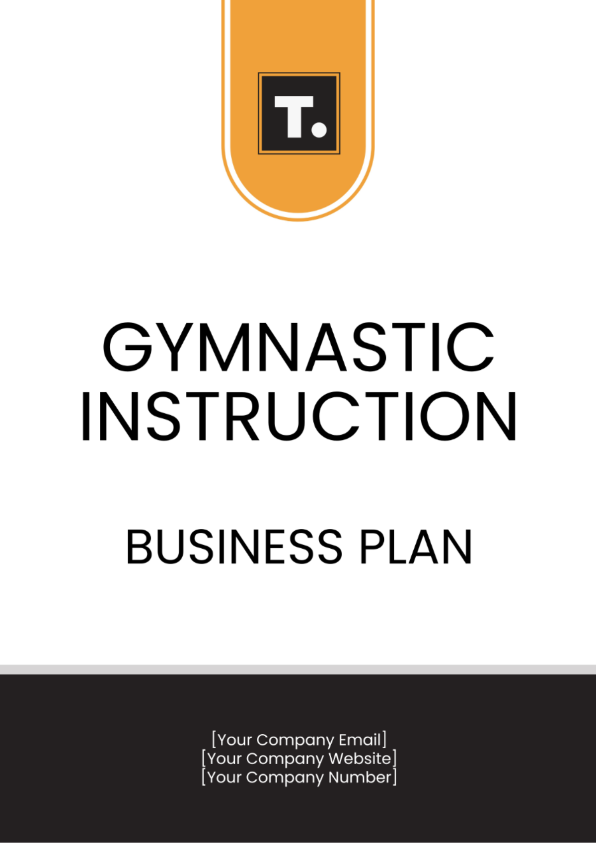 Gymnastics Instruction Business Plan Template - Edit Online & Download