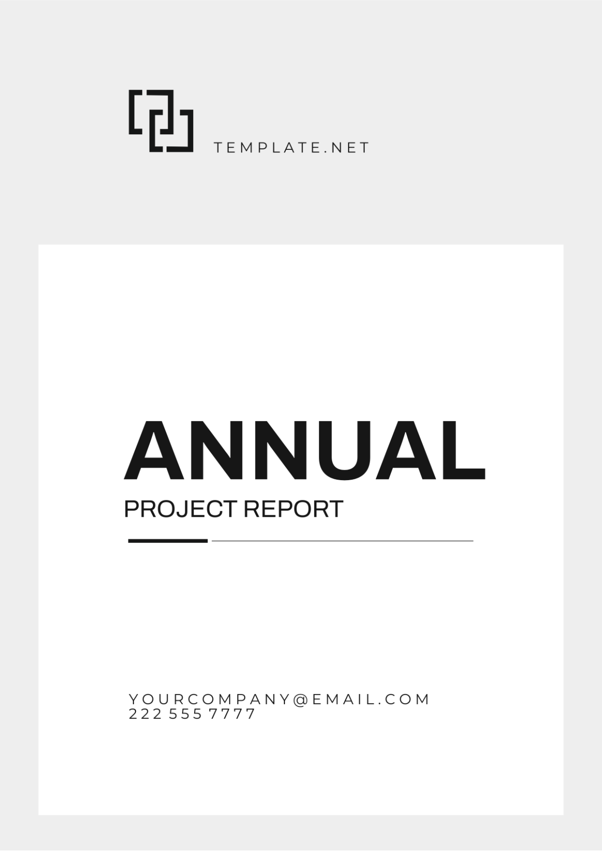 Annual Project Report Template - Edit Online & Download