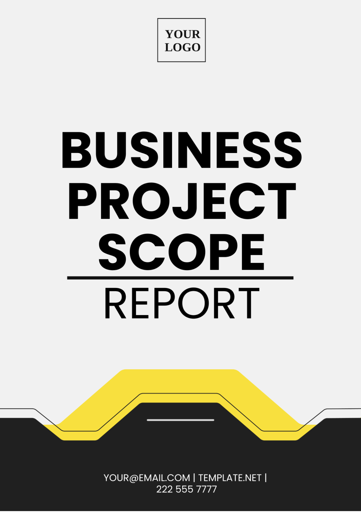 Business Project Scope Report Template - Edit Online & Download