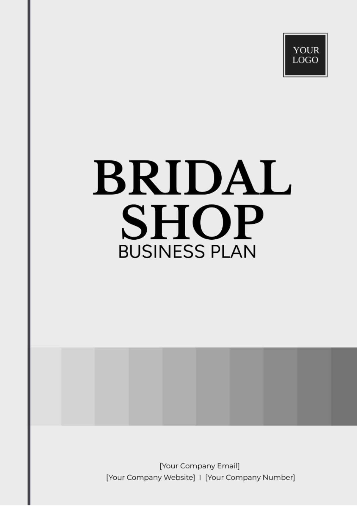 Bridal Shop Business Plan Template - Edit Online & Download