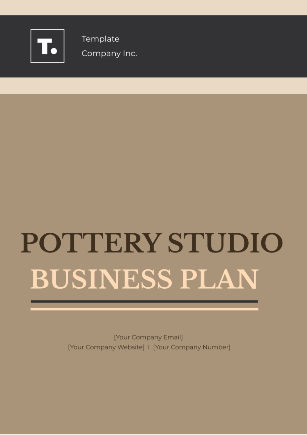 Pottery Studio Business Plan Template - Edit Online & Download