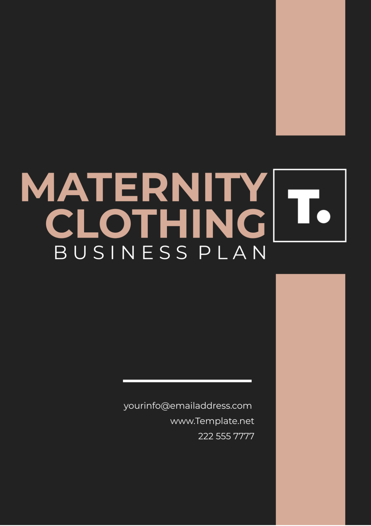 maternity clothing business plan ppt