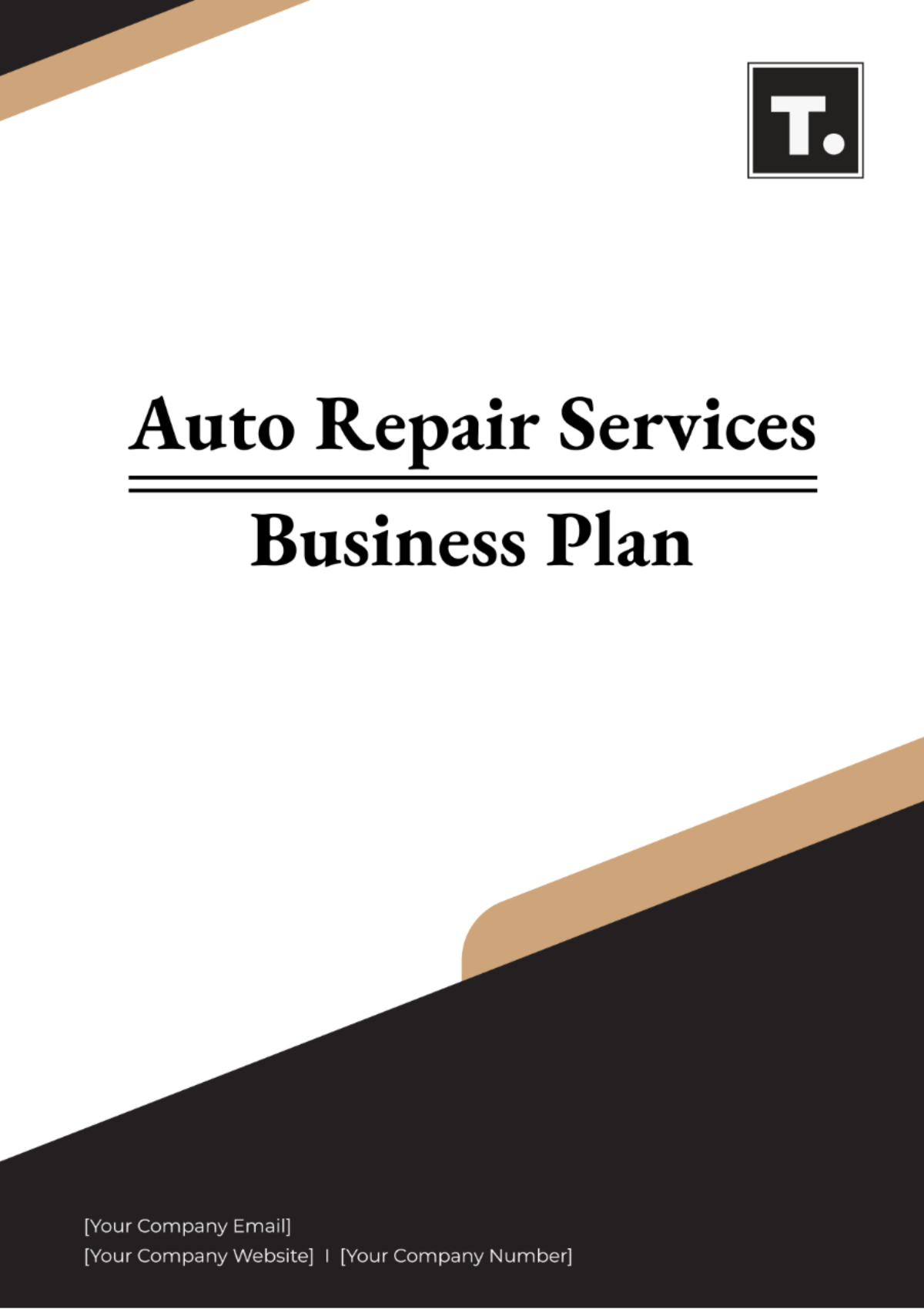 Auto Repair Service Business Plan Template - Edit Online & Download