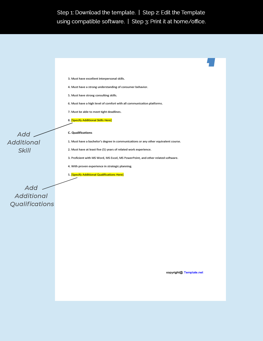 Event Planner Job Description Templates 47+ Docs, Free Downloads