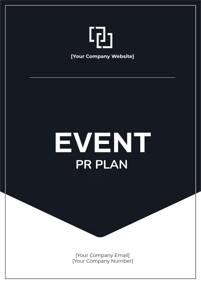 Free Event PR Plan Template to Edit Online