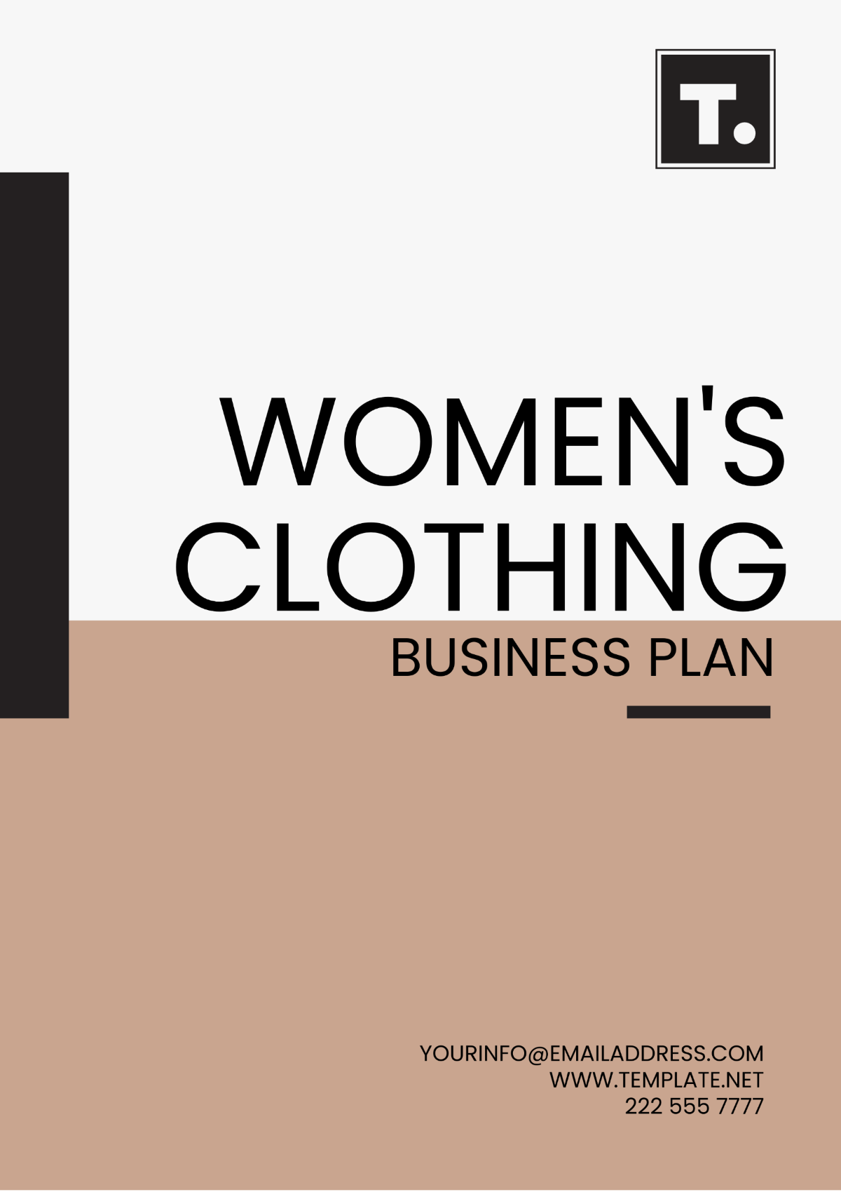 online clothes business plan