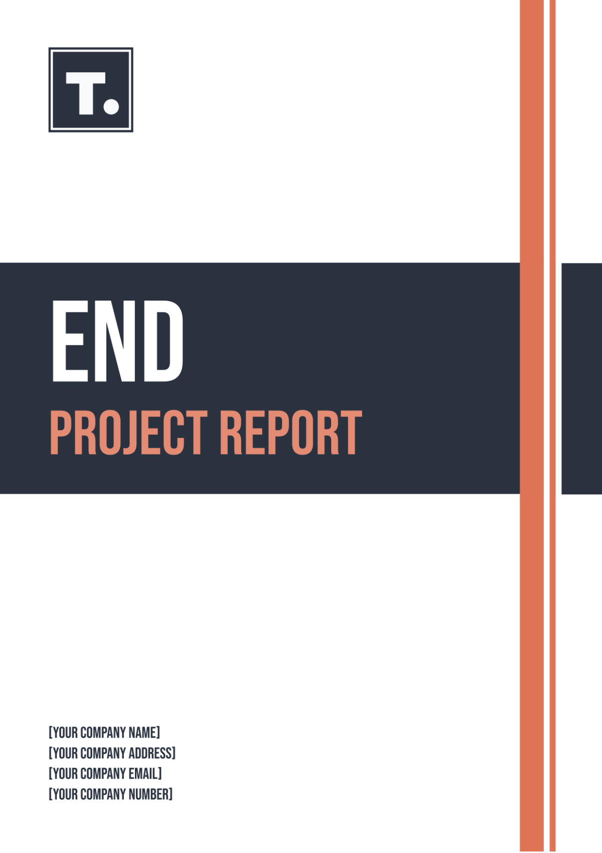 End Project Report Template - Edit Online & Download