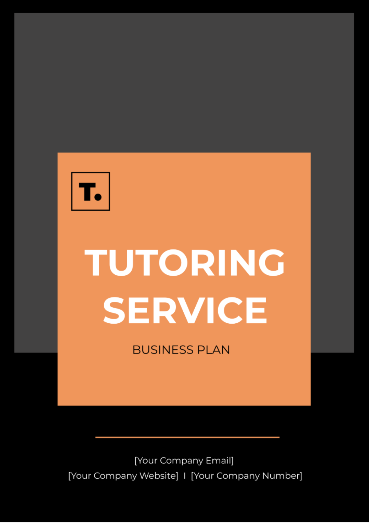 Tutoring Service Business Plan Template - Edit Online & Download