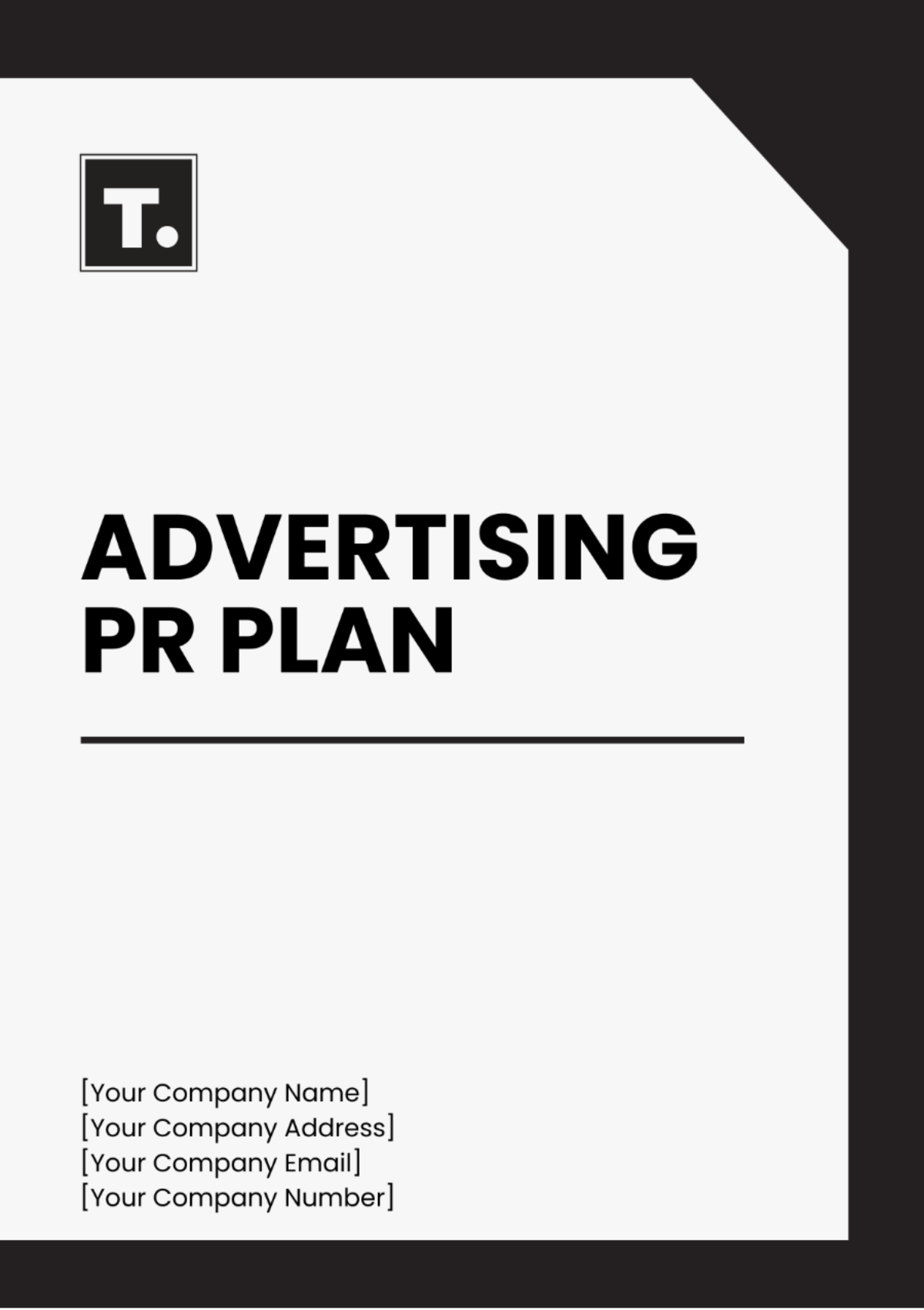 Advertising PR Plan Template - Edit Online & Download