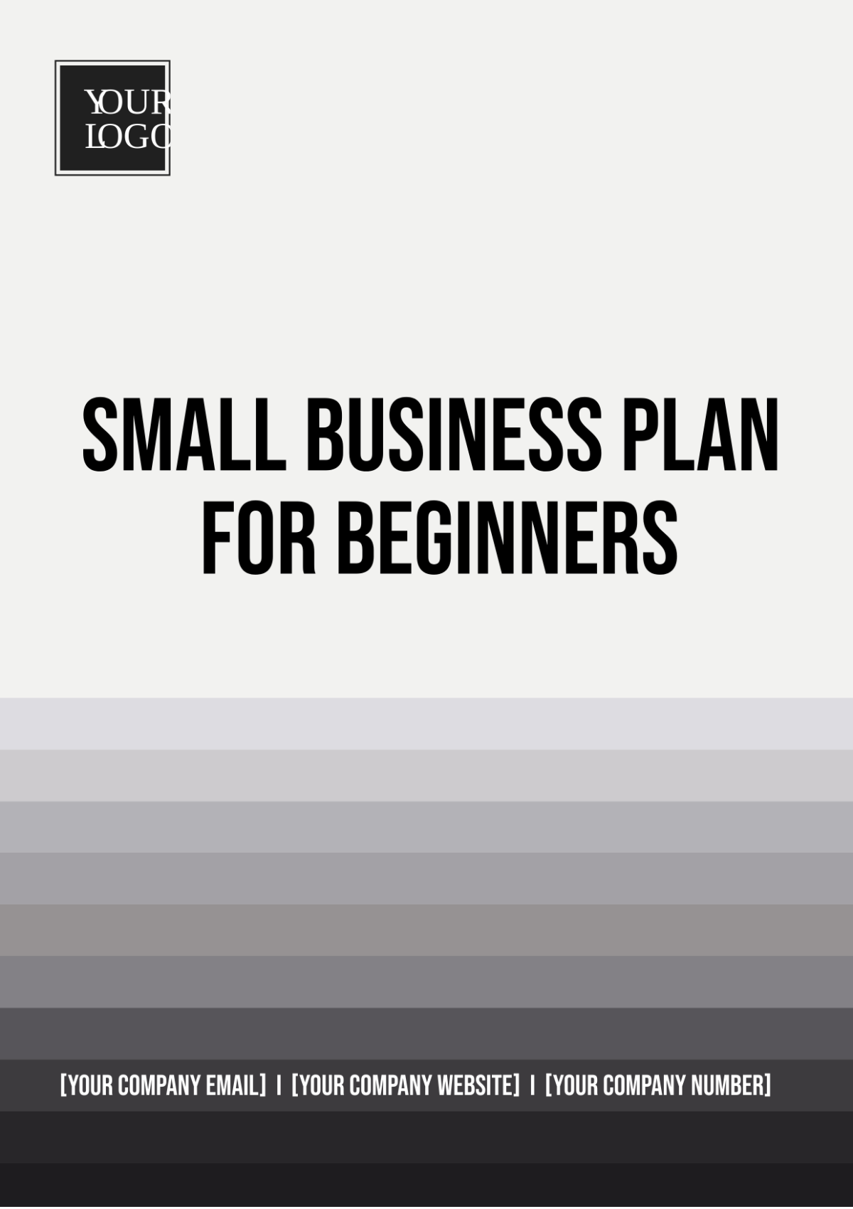 Small Business Plan for Beginners Template - Edit Online & Download