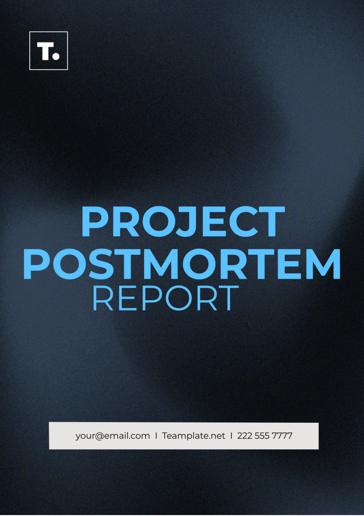 Project Postmortem Report Template - Edit Online & Download