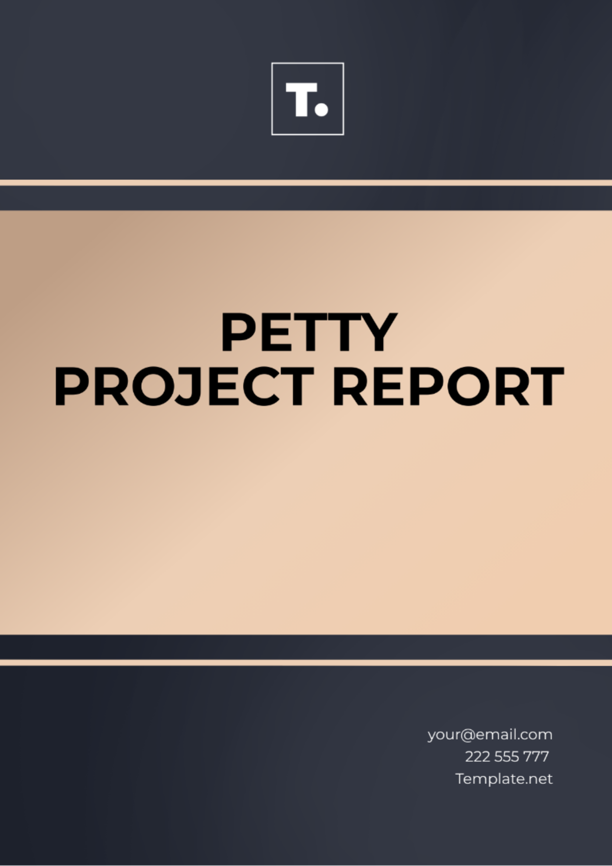 Petty Project Report Template - Edit Online & Download