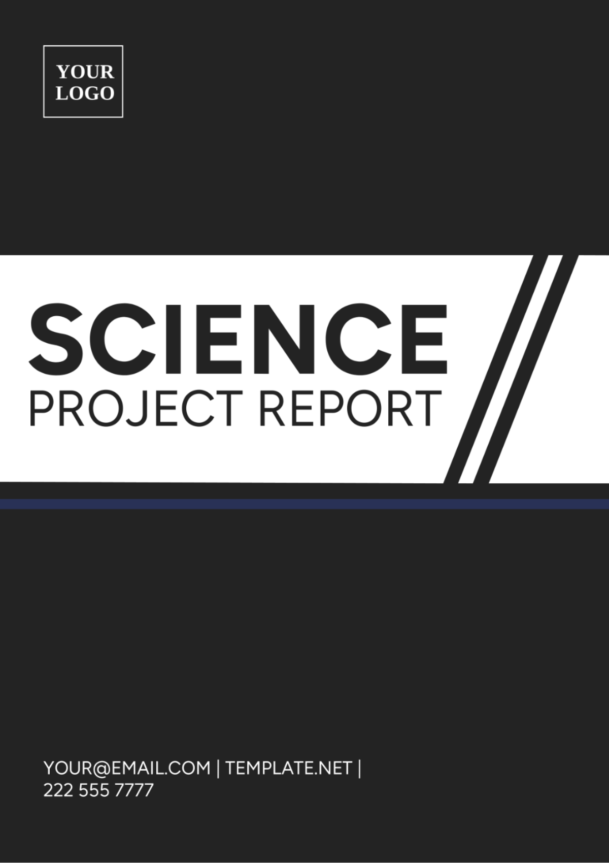 Science Project Report Template - Edit Online & Download