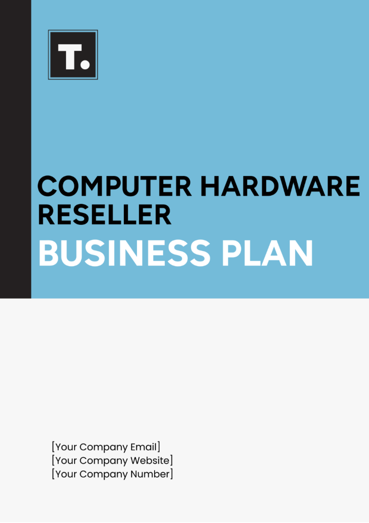 computer hardware reseller business plan