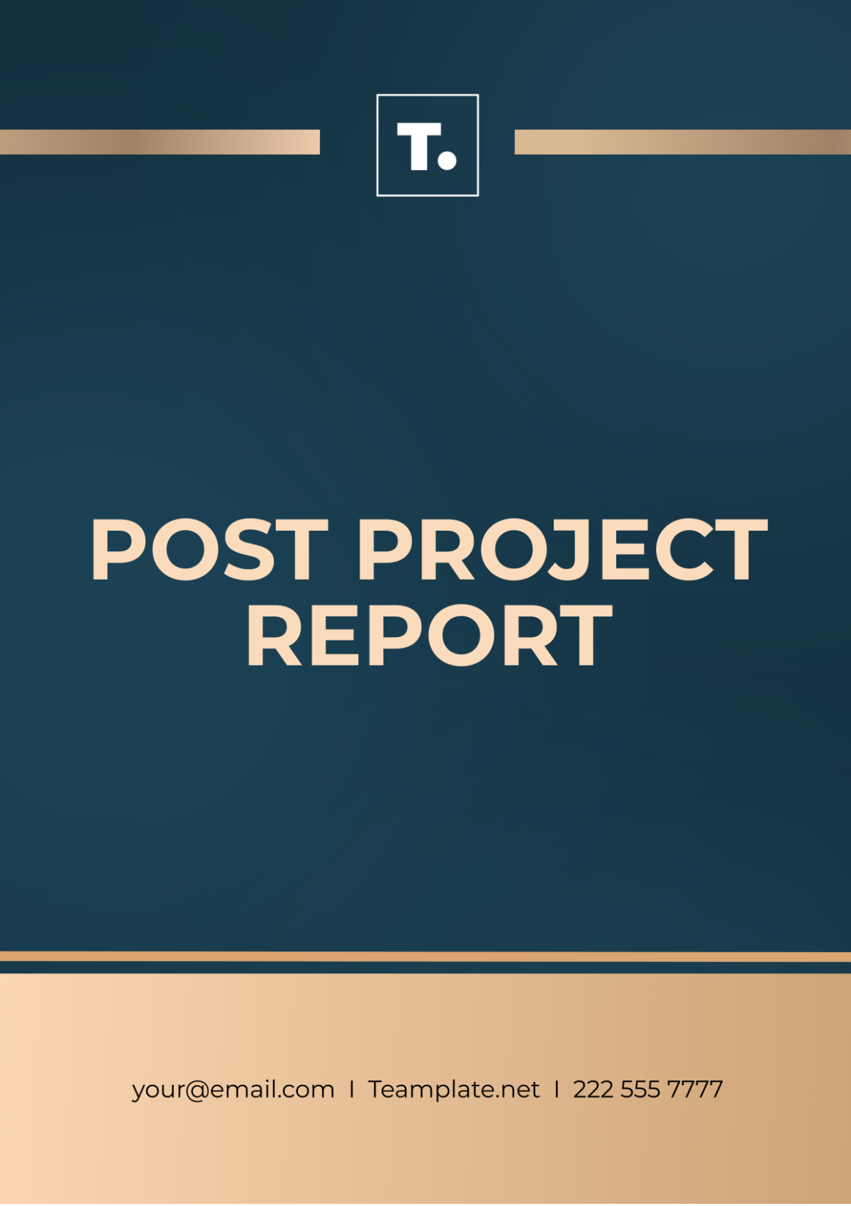 Post Project Report Template - Edit Online & Download