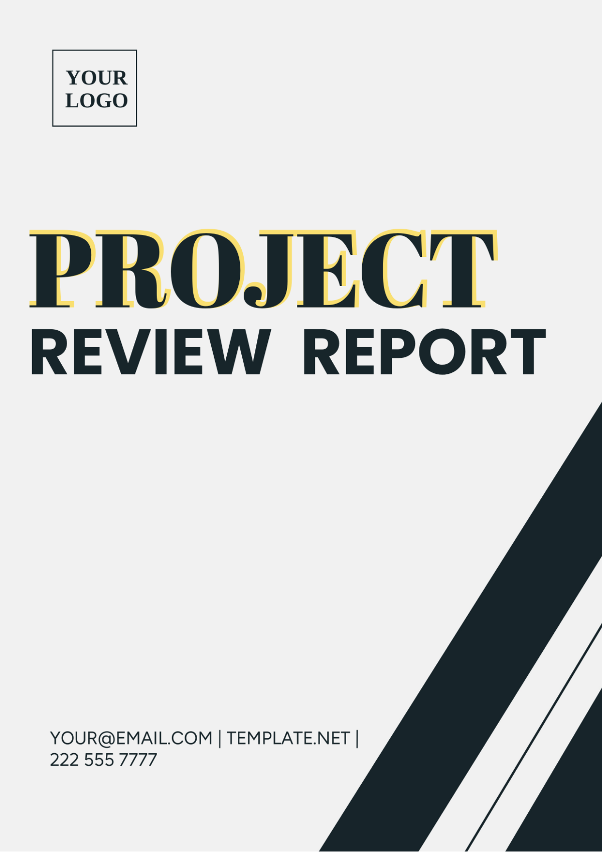 Project Review Report Template - Edit Online & Download