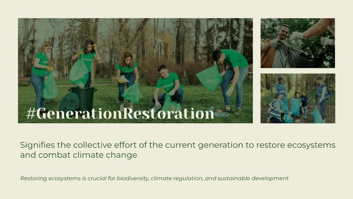 Free World Environment Day Presentation Template to Edit Online