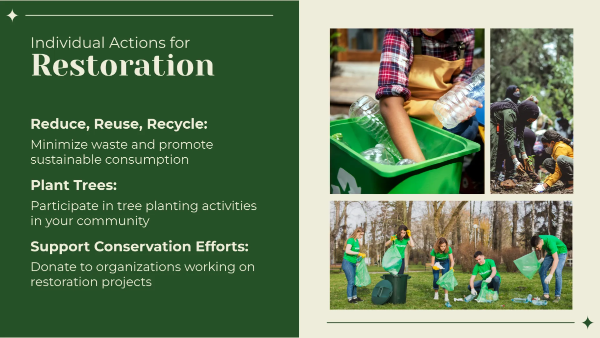 Free World Environment Day Presentation Template to Edit Online