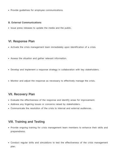 Free PR Plan Template to Edit Online