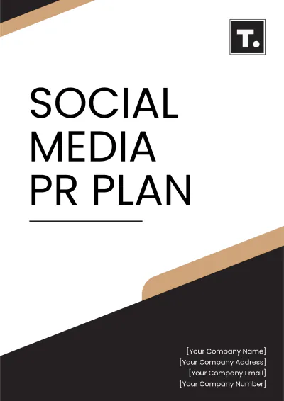 Free Social Media PR Plan Template to Edit Online