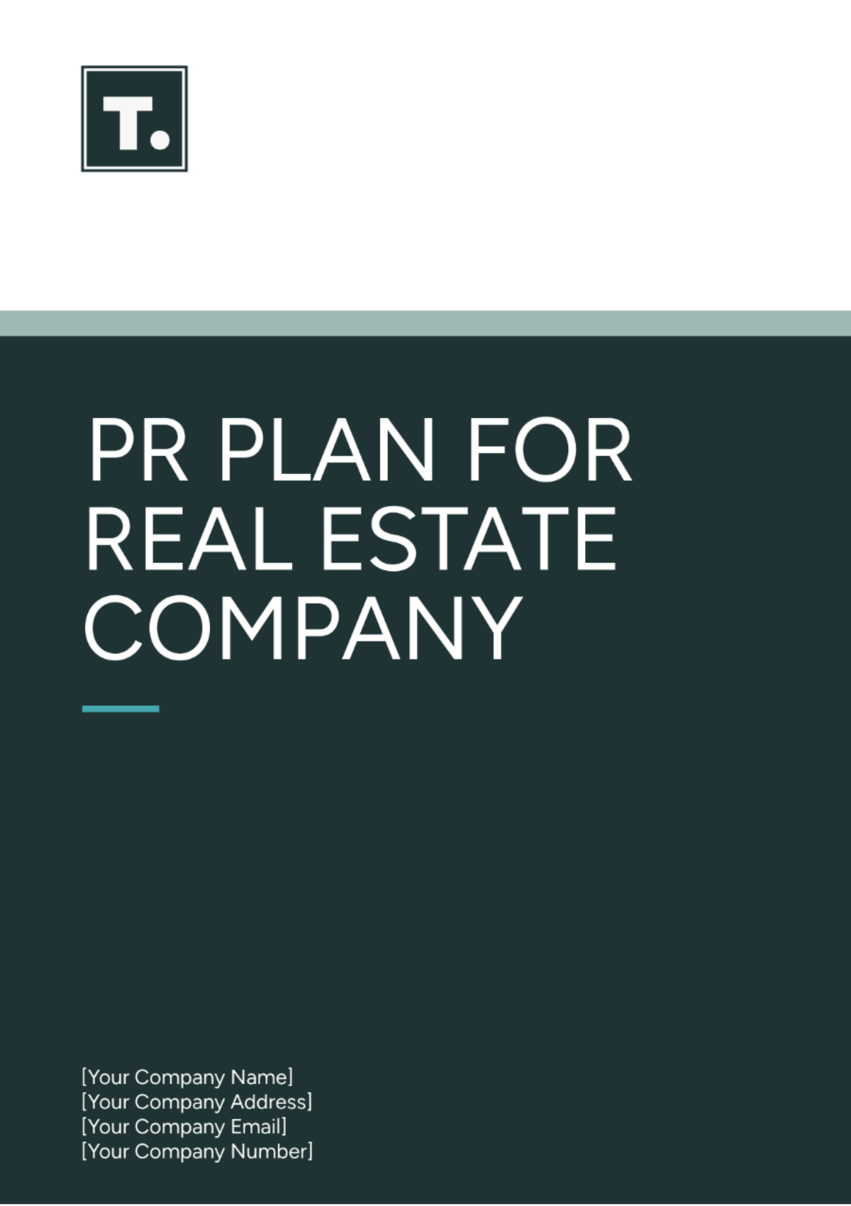 PR Plan for Real Estate Company Template - Edit Online & Download