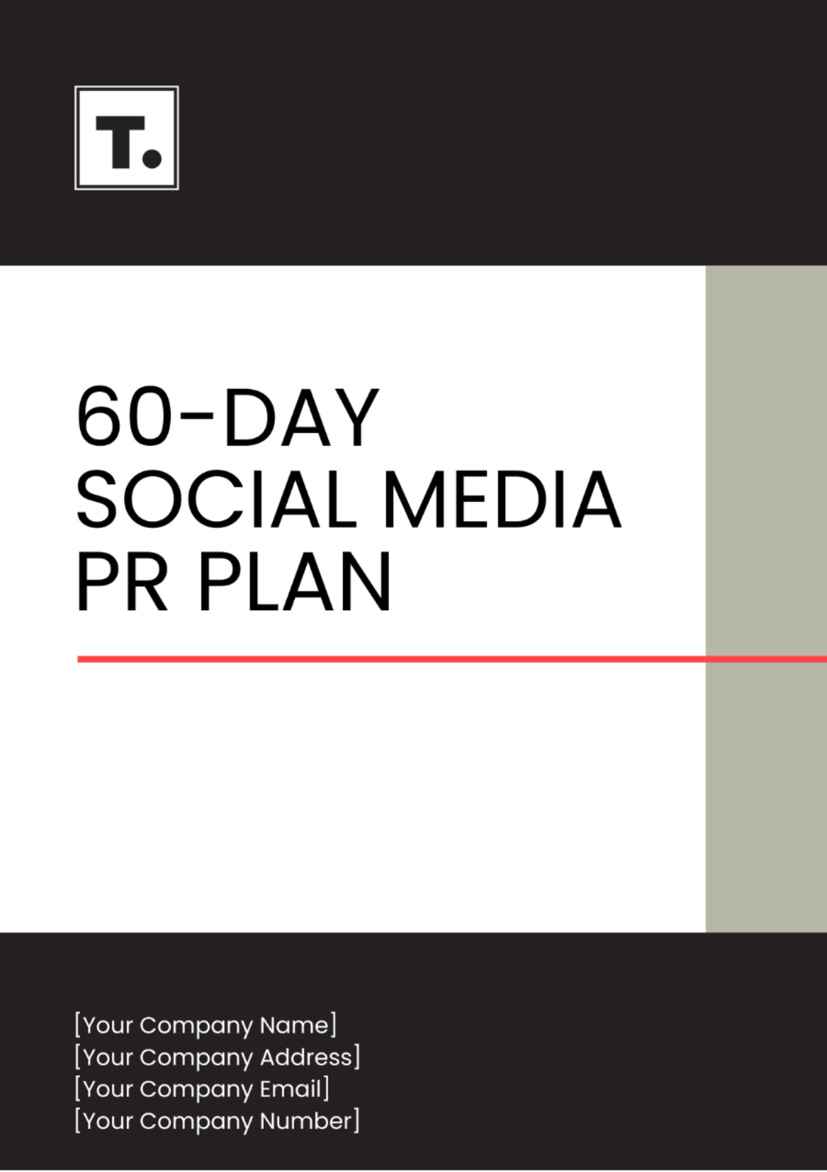 60 Day Social Media PR Plan Template - Edit Online & Download