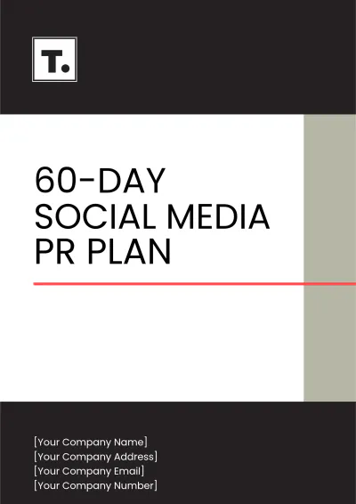 Free 60 Day Social Media PR Plan Template to Edit Online