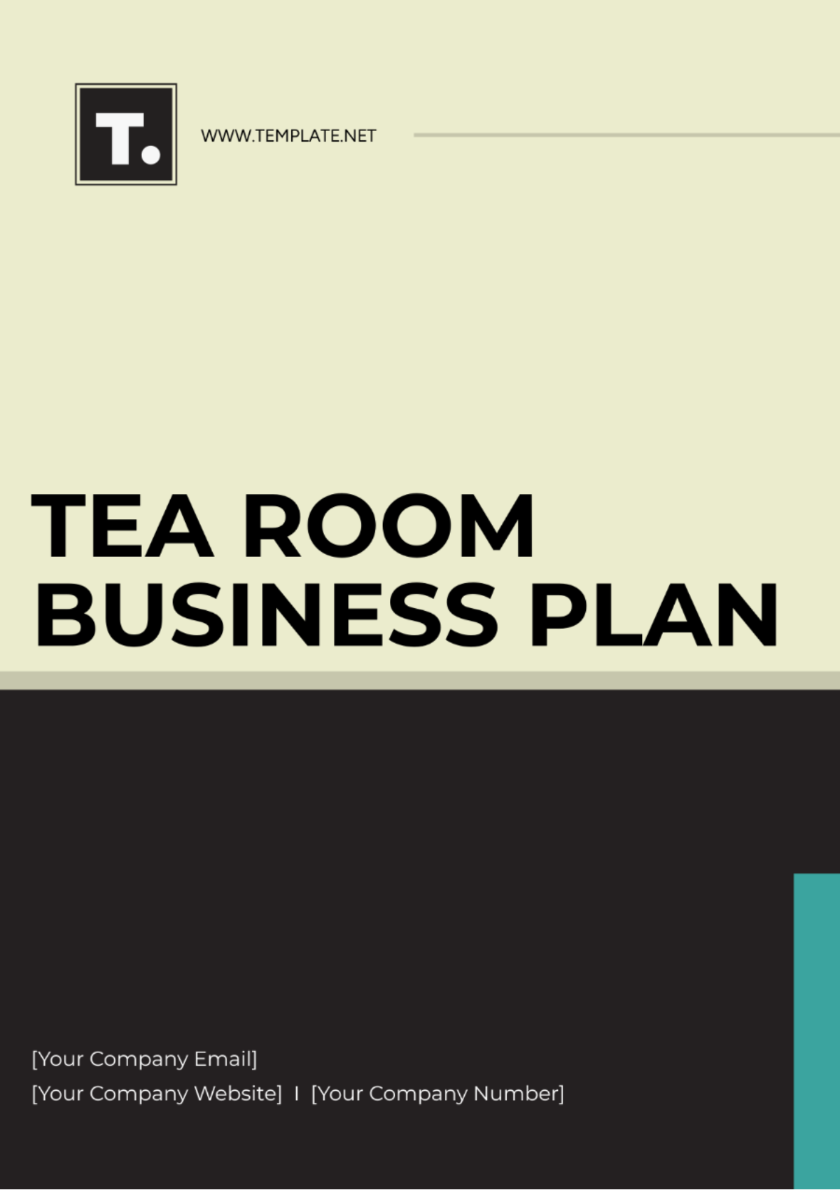 Tea Room Business Plan Template - Edit Online & Download