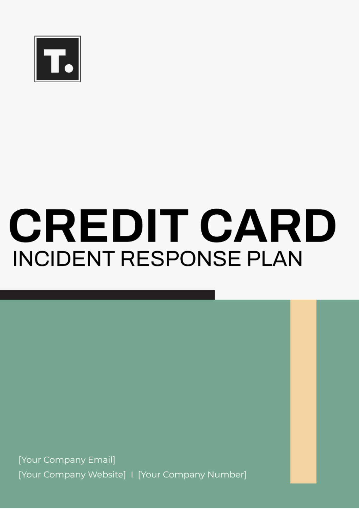 Credit Card Incident Response Plan Template - Edit Online & Download