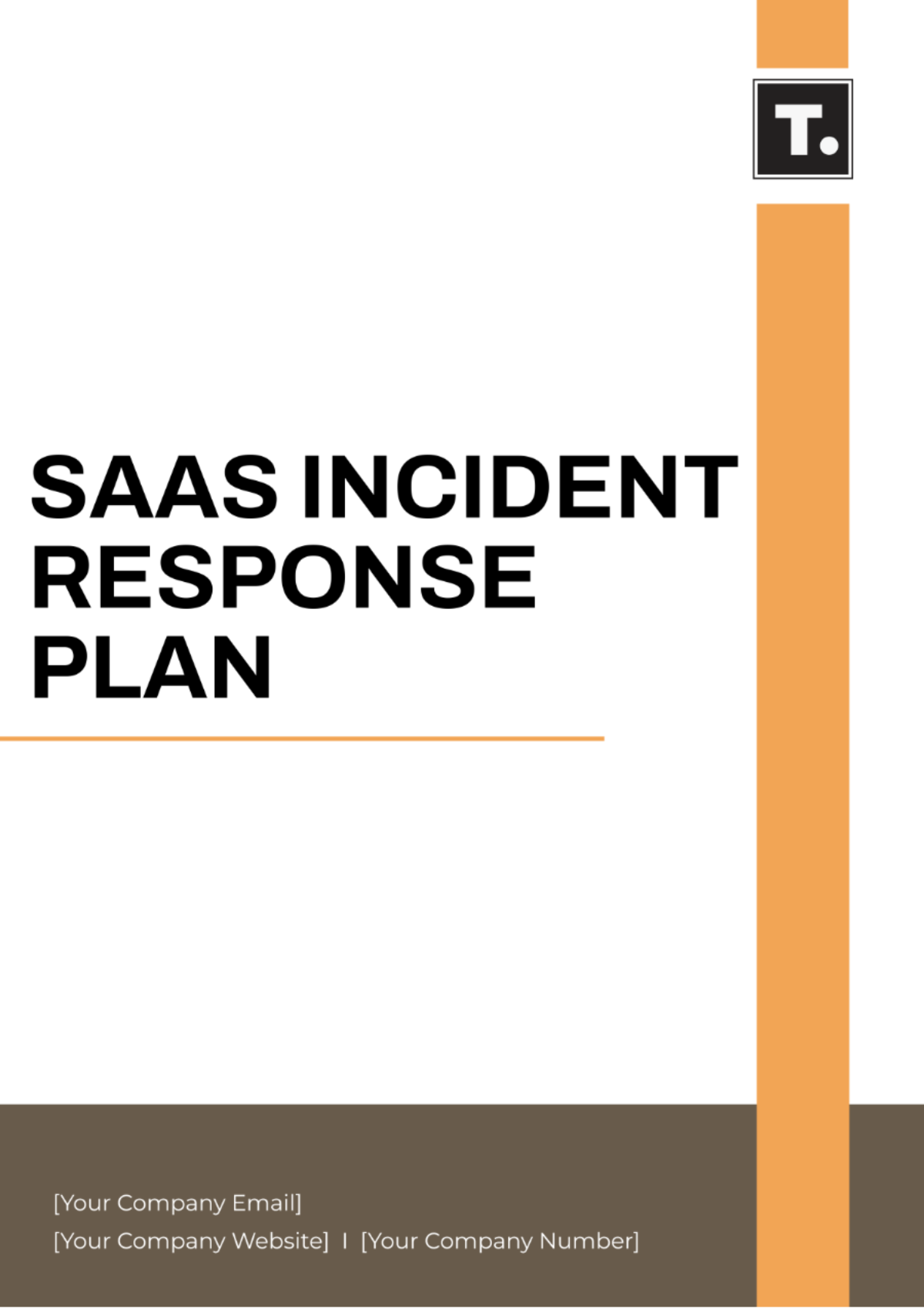 Saas Incident Response Plan Template - Edit Online & Download