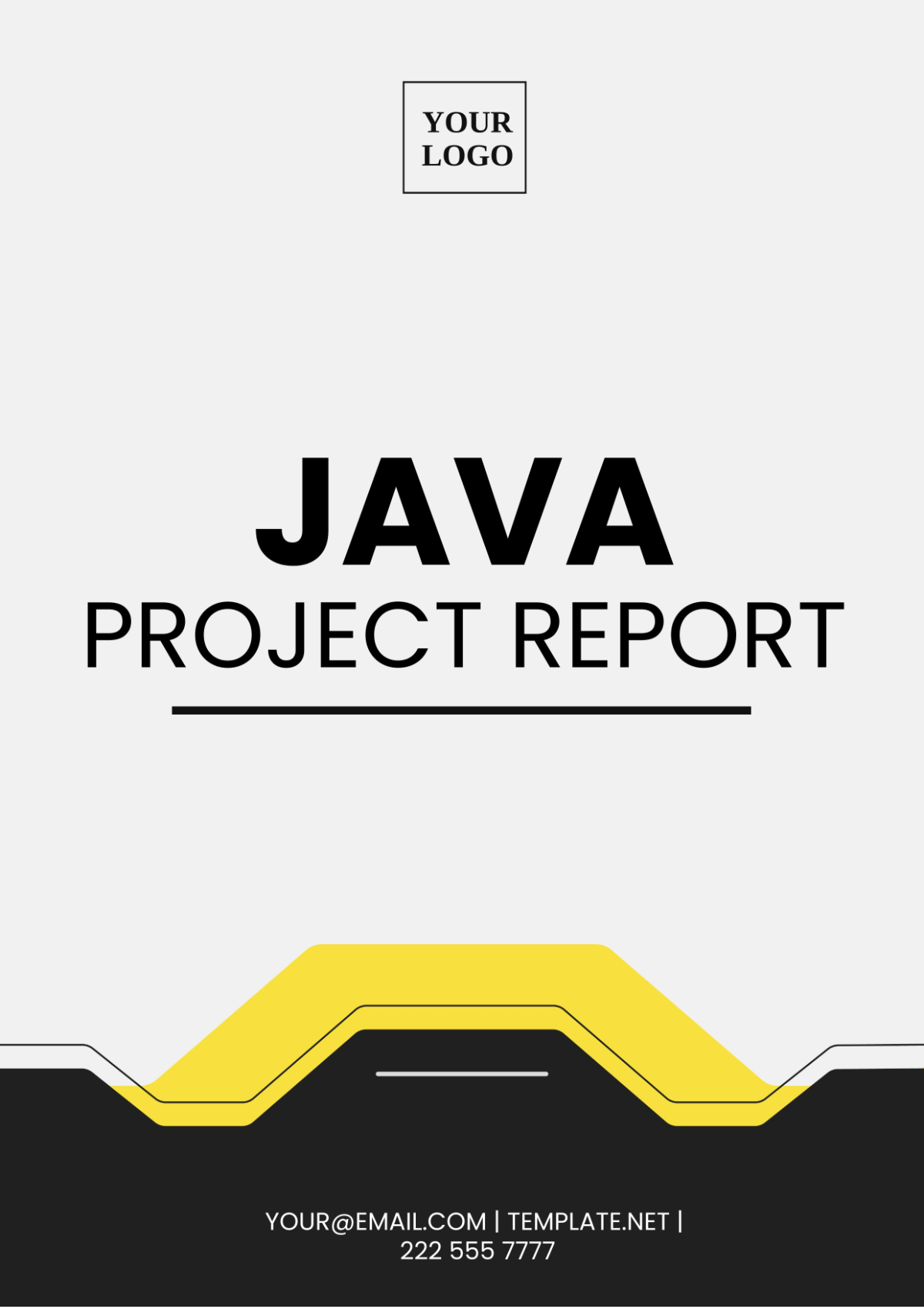 Java Project Report Template - Edit Online & Download