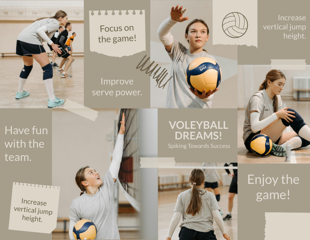 Volleyball Vision Board