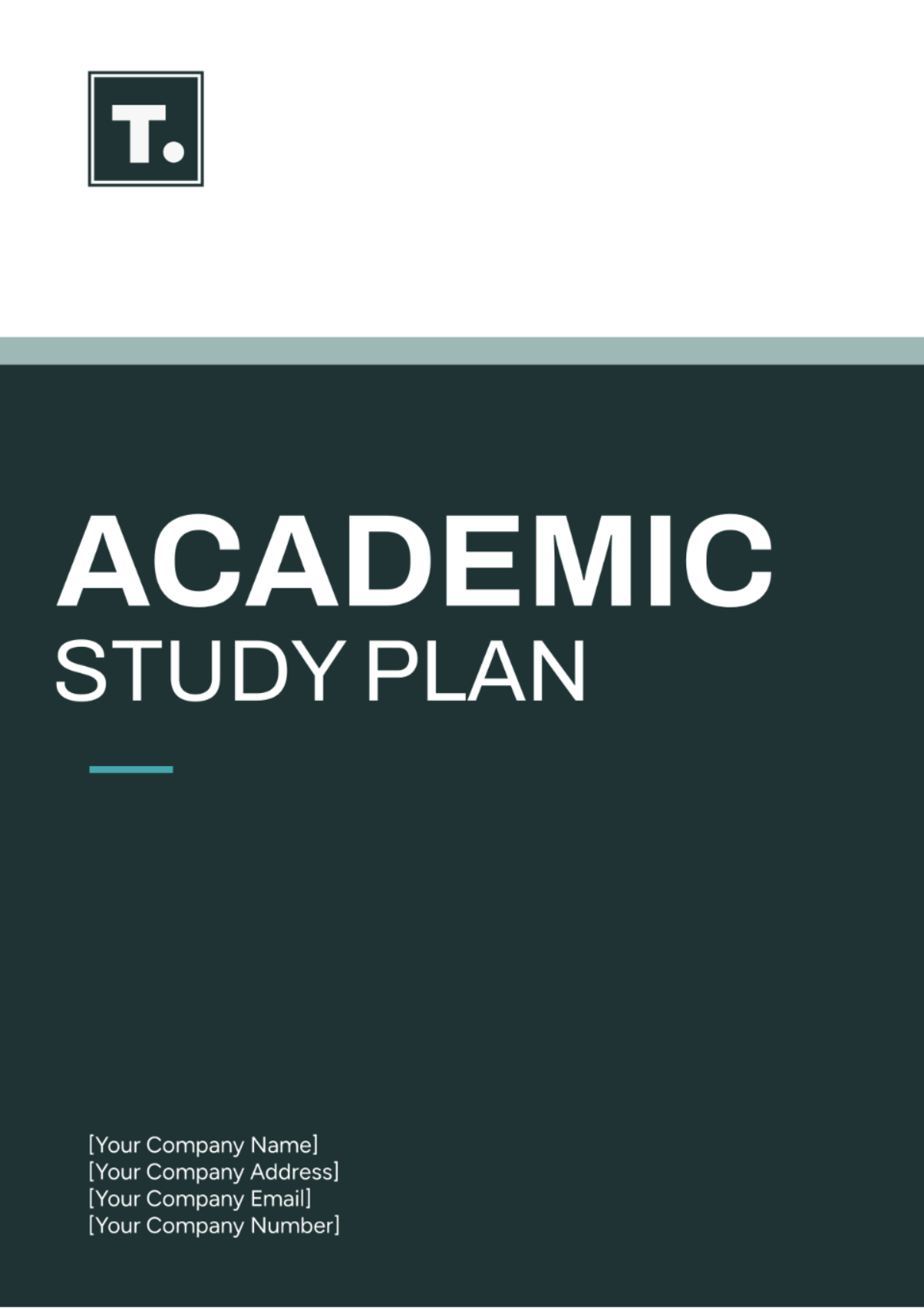 Academic Study Plan Template - Edit Online & Download