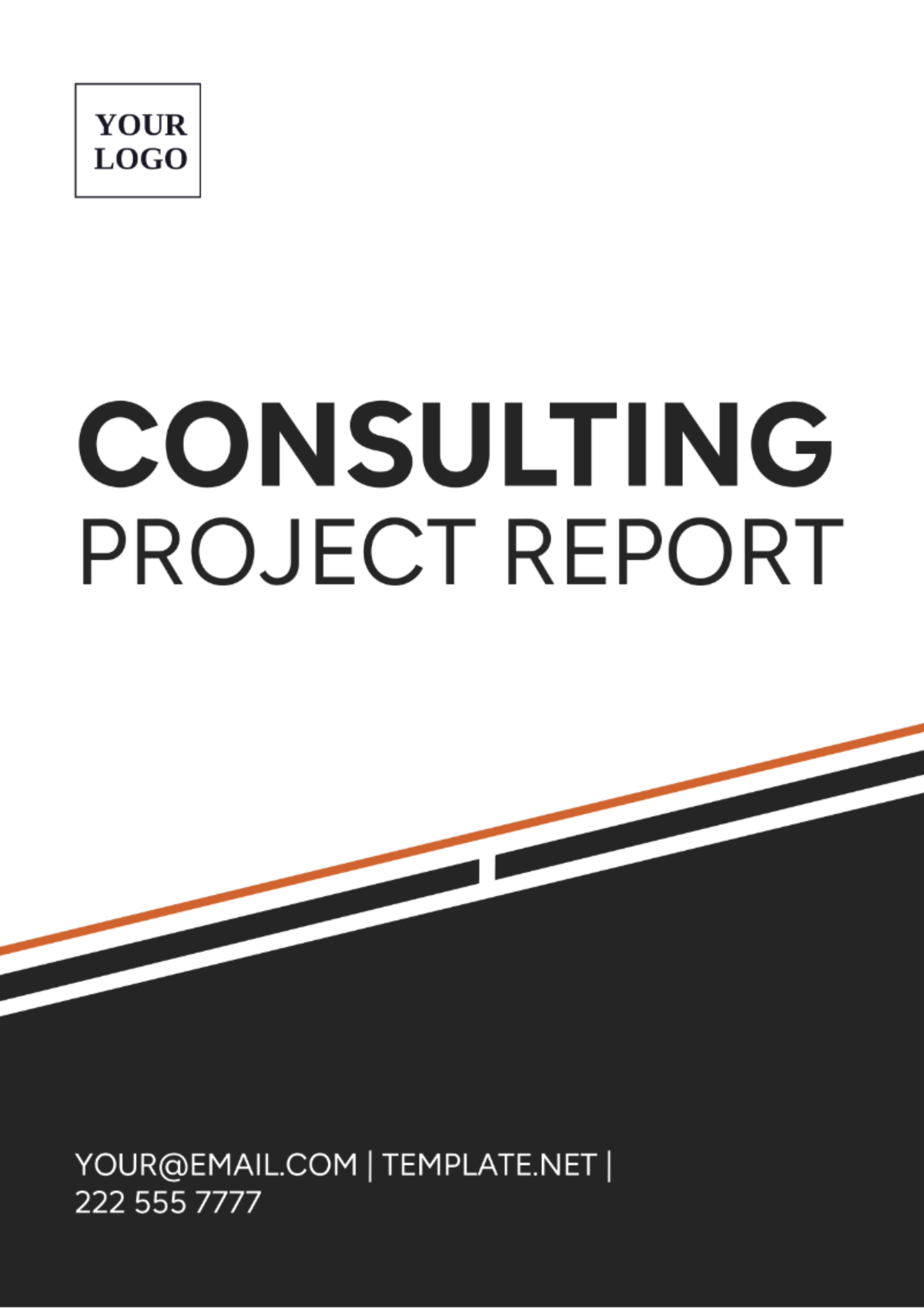 Consulting Project Report Template - Edit Online & Download