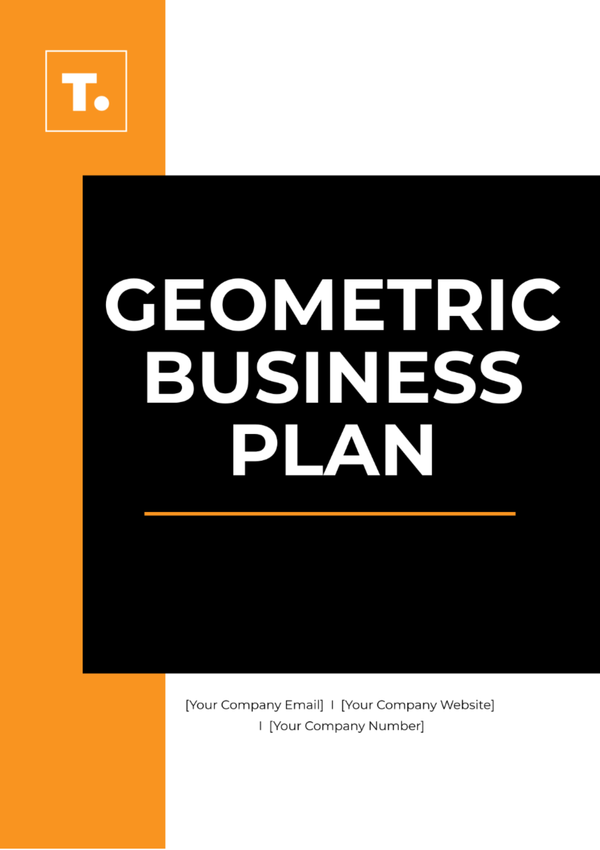 Geometric Business Plan Template - Edit Online & Download