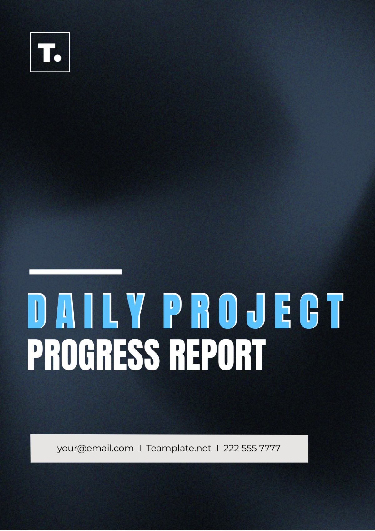 Daily Project Progress Report Template - Edit Online & Download